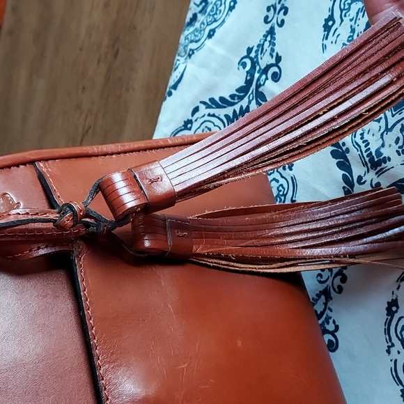 Patricia Nash Leather Small Satchel, Vintage - Picture 2 of 16